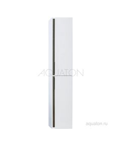 Купить Шкаф - колонна AQUATON Рене белый, грецкий орех 1A222003NRC80 (1a222003nrc80) по цене 19147.7 руб., в Санкт-Петебруге в интернет магазине 100-Систем, а также дургие товары AQUATON из раздела Пеналы и Пеналы, комоды, шкафы