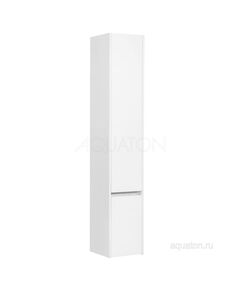 Купить Шкаф - колонна AQUATON Стоун левый белый 1A228403SX01L (1a228403sx01l) по цене 11806.5 руб., в Санкт-Петебруге в интернет магазине 100-Систем, а также дургие товары AQUATON из раздела Пеналы и Пеналы, комоды, шкафы