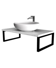 Купить 1Marka Столешница GRUNGE LOFT 90 Бетон светлый (у85840) по цене 8652 руб., в Санкт-Петебруге в интернет магазине 100-Систем, а также дургие товары 1MARKA из раздела Столешницы и Мебель для ванной комнаты