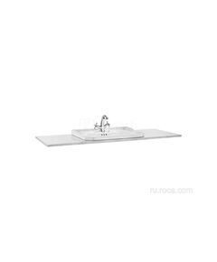 Купить Столешница под раковину Roca Carmen мраморная white venato 857142420 (857142420) по цене 131056.77 руб., в Санкт-Петебруге в интернет магазине 100-Систем, а также дургие товары ROCA из раздела Столешницы и Мебель для ванной комнаты
