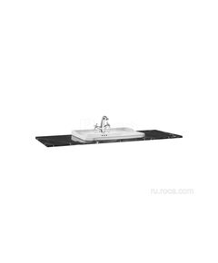 Купить Столешница под раковину Roca Carmen мраморная black marquina 857142421 (857142421) по цене 161515.77 руб., в Санкт-Петебруге в интернет магазине 100-Систем, а также дургие товары ROCA из раздела Столешницы и Мебель для ванной комнаты