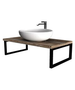 Купить 1Marka Столешница GRUNGE LOFT 90 Дуб Намибия (у85834) по цене 8652 руб., в Санкт-Петебруге в интернет магазине 100-Систем, а также дургие товары 1MARKA из раздела Столешницы и Мебель для ванной комнаты