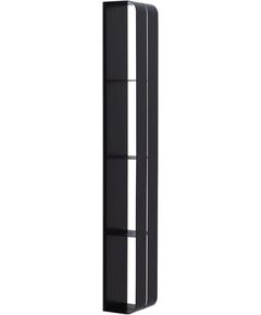 Купить Полка Aquanet Магнум H 15x100 черная матовая, вертикальная (326457) по цене 10504 руб., в Санкт-Петебруге в интернет магазине 100-Систем, а также дургие товары AQUANET из раздела Деревянные полки и Полки для ванной комнаты