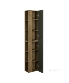 Купить Шкаф - колонна AQUATON Терра 1-створчатый дуб кантри, антрацит 1A247503TEKA0 (1a247503teka0) по цене 10871.5 руб., в Санкт-Петебруге в интернет магазине 100-Систем, а также дургие товары AQUATON из раздела Шкафы и Пеналы, комоды, шкафы