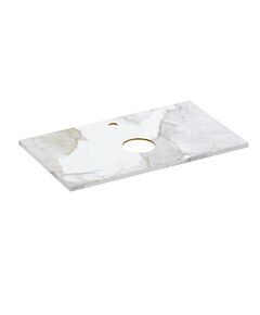 Купить Столешница STONE из керамогранита Life 80x45x2 белый сатиновый (63855) по цене 14990 руб., в Санкт-Петебруге в интернет магазине 100-Систем, а также дургие товары CERSANIT из раздела Столешницы и Мебель для ванной комнаты
