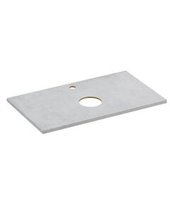 Купить Столешница STONE из керамогранита Balance 80x45x2 серый матовый (64186) по цене 14990 руб., в Санкт-Петебруге в интернет магазине 100-Систем, а также дургие товары CERSANIT из раздела Столешницы и Мебель для ванной комнаты