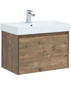 Купить Тумба под раковину Aquanet Nova Lite 75 дуб рустикальный (1 ящик) (00249514) по цене 26718 руб., в Санкт-Петебруге в интернет магазине 100-Систем, а также дургие товары AQUANET из раздела Тумбы под раковину и Мебель для ванной комнаты