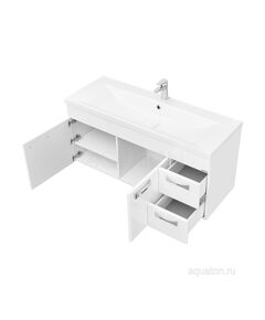 Купить Тумба под раковину AQUATON Диор 120 белый 1A110601DR010 (1a110601dr010) по цене 24709.7 руб., в Санкт-Петебруге в интернет магазине 100-Систем, а также дургие товары AQUATON из раздела Тумбы под раковину и Мебель для ванной комнаты