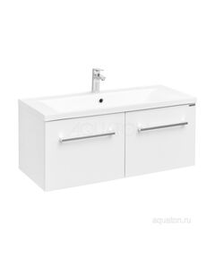 Купить Тумба под раковину AQUATON Мадрид 100 М 2 ящика белый 1A128001MA010 (1a128001ma010) по цене 27490.7 руб., в Санкт-Петебруге в интернет магазине 100-Систем, а также дургие товары AQUATON из раздела Тумбы под раковину и Мебель для ванной комнаты