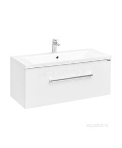 Купить Тумба под раковину AQUATON Мадрид 100 М 1 ящик белый 1A126901MA010 (1a126901ma010) по цене 25739.7 руб., в Санкт-Петебруге в интернет магазине 100-Систем, а также дургие товары AQUATON из раздела Тумбы под раковину и Мебель для ванной комнаты