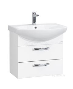 Купить Тумба под раковину AQUATON Ария 50 М подвесная белый 1A140001AA010 (1a140001aa010) по цене 13591.5 руб., в Санкт-Петебруге в интернет магазине 100-Систем, а также дургие товары AQUATON из раздела Тумбы под раковину и Мебель для ванной комнаты