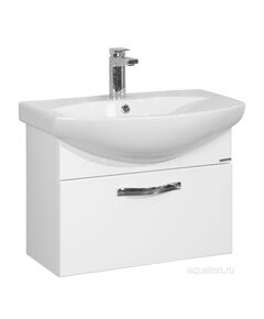 Купить Тумба под раковину AQUATON Ария 65 белый 1A134001AA010 (1a134001aa010) по цене 11891.5 руб., в Санкт-Петебруге в интернет магазине 100-Систем, а также дургие товары AQUATON из раздела Тумбы под раковину и Мебель для ванной комнаты