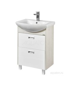 Купить Тумба под раковину AQUATON Бекка PRO 60 белый, дуб сомерсет 1A196601BAC20 (1a196601bac20) по цене 9936.5 руб., в Санкт-Петебруге в интернет магазине 100-Систем, а также дургие товары AQUATON из раздела Тумбы под раковину и Мебель для ванной комнаты
