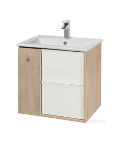 Купить Тумба под раковину AQUATON Бостон 60 дуб эврика 1A252501BN010 (1a252501bn010) по цене 18529.7 руб., в Санкт-Петебруге в интернет магазине 100-Систем, а также дургие товары AQUATON из раздела Тумбы под раковину и Мебель для ванной комнаты