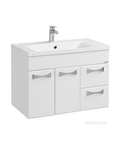 Купить Тумба под раковину AQUATON Диор 80 белый 1A167801DR010 (1a167801dr010) по цене 9259.7 руб., в Санкт-Петебруге в интернет магазине 100-Систем, а также дургие товары AQUATON из раздела Тумбы под раковину и Мебель для ванной комнаты