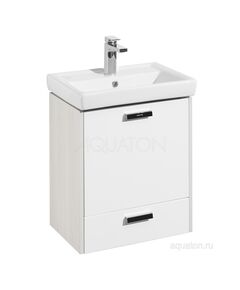 Купить Тумба под раковину AQUATON Йорк 55 М белый, ясень фабрик 1A170801YOAV0 (1a170801yoav0) по цене 10001.3 руб., в Санкт-Петебруге в интернет магазине 100-Систем, а также дургие товары AQUATON из раздела Тумбы под раковину и Мебель для ванной комнаты