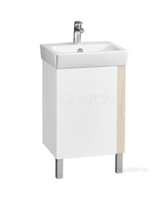 Купить Тумба под раковину AQUATON Кантри 50 белый, дуб верона 1A257801AHB20 (1a257801ahb20) по цене 8491.5 руб., в Санкт-Петебруге в интернет магазине 100-Систем, а также дургие товары AQUATON из раздела Тумбы под раковину и Мебель для ванной комнаты