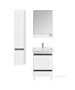 Купить Тумба под раковину AQUATON Капри 60 белый глянец 1A230101KP010 (1a230101kp010) по цене 18529.7 руб., в Санкт-Петебруге в интернет магазине 100-Систем, а также дургие товары AQUATON из раздела Тумбы под раковину и Мебель для ванной комнаты