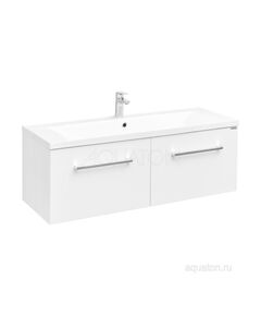 Купить Тумба под раковину AQUATON Мадрид 120 М 2 ящика белый 1A170301MA010 (1a170301ma010) по цене 33979.7 руб., в Санкт-Петебруге в интернет магазине 100-Систем, а также дургие товары AQUATON из раздела Тумбы под раковину и Мебель для ванной комнаты