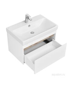 Купить Тумба под раковину AQUATON Марти 70 ясень шимо 1A267501MY010 (1a267501my010) по цене 9001.5 руб., в Санкт-Петебруге в интернет магазине 100-Систем, а также дургие товары AQUATON из раздела Тумбы под раковину и Мебель для ванной комнаты