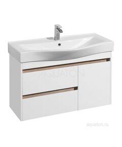 Купить Тумба под раковину AQUATON Нортон 100 белая 1A249001NT010 (1a249001nt010) по цене 18521.5 руб., в Санкт-Петебруге в интернет магазине 100-Систем, а также дургие товары AQUATON из раздела Тумбы под раковину и Мебель для ванной комнаты