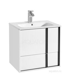 Купить Тумба под раковину AQUATON Ривьера 60 белый матовый 1A238801RVX20 (1a238801rvx20) по цене 18467.9 руб., в Санкт-Петебруге в интернет магазине 100-Систем, а также дургие товары AQUATON из раздела Тумбы под раковину и Мебель для ванной комнаты
