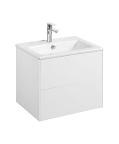 Купить Тумба под раковину белая 60см AQUATON Сохо 1A258001AJ010 (1a258001aj010) по цене 16717.5 руб., в Санкт-Петебруге в интернет магазине 100-Систем, а также дургие товары AQUATON из раздела Тумбы под раковину и Мебель для ванной комнаты