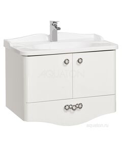 Купить Тумба под раковину AQUATON Венеция 75 белый 1A150901VN010 (1a150901vn010) по цене 5139.7 руб., в Санкт-Петебруге в интернет магазине 100-Систем, а также дургие товары AQUATON из раздела Тумбы под раковину и Мебель для ванной комнаты