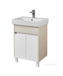 Купить Тумба под раковину AQUATON Верди PRO 60 Н белый, ясень фабрик 1A207701VDAV0 (1a207701vdav0) по цене 11296.5 руб., в Санкт-Петебруге в интернет магазине 100-Систем, а также дургие товары AQUATON из раздела Тумбы под раковину и Мебель для ванной комнаты
