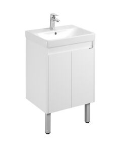 Купить Тумба под раковину белый 55см AQUATON Сканди 1A278801SD010 (1a278801sd010) по цене 7792.5 руб., в Санкт-Петебруге в интернет магазине 100-Систем, а также дургие товары AQUATON из раздела Тумбы под раковину и Мебель для ванной комнаты