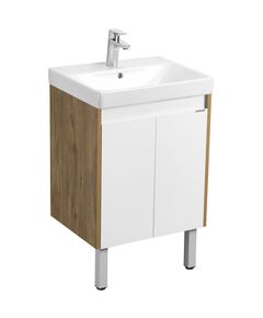 Купить Тумба под раковину дуб/белый 55см AQUATON Сканди 1A278801SDZ90 (1a278801sdz90) по цене 7717.5 руб., в Санкт-Петебруге в интернет магазине 100-Систем, а также дургие товары AQUATON из раздела Тумбы под раковину и Мебель для ванной комнаты