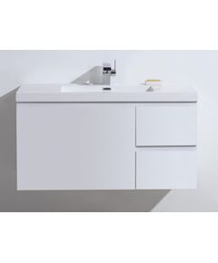 Купить Тумба для комплекта BelBagno Luce BB800VAC/BL bianco lucido (bb800vac/bl) по цене 45000 руб., в Санкт-Петебруге в интернет магазине 100-Систем, а также дургие товары BelBagno из раздела Тумбы под раковину и Мебель для ванной комнаты