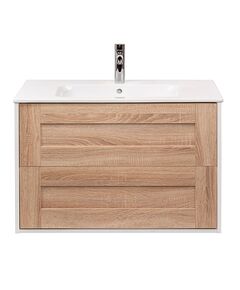 Купить Тумба под раковину FRAME 80 AQF784552RU120 78,5х45,5х52,5 см. дуб сонома (aqf784552ru120) по цене 14285.6 руб., в Санкт-Петебруге в интернет магазине 100-Систем, а также дургие товары  из раздела Тумбы под раковину и Мебель для ванной комнаты