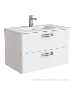 Купить Тумба подвесная, белая, 80 см, Brick,  IDDIS, BRI80W0i95. Подходит умывальник: 0108000i28 (bri80w0i95) по цене 26590 руб., в Санкт-Петебруге в интернет магазине 100-Систем, а также дургие товары IDDIS из раздела Тумбы под раковину и Мебель для ванной комнаты