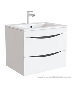Купить Тумба подвесная, белая, 60 см, Cloud,  IDDIS, CLO60W0i95. Подходит умывальник: 0136000i28 (clo60w0i95) по цене 25590 руб., в Санкт-Петебруге в интернет магазине 100-Систем, а также дургие товары IDDIS из раздела Тумбы под раковину и Мебель для ванной комнаты