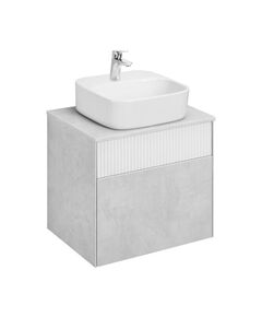 Купить Тумба под раковину слэйт/белая 60см AQUATON Марбл 1A276101MH4C0 (1a276101mh4c0) по цене 17161.5 руб., в Санкт-Петебруге в интернет магазине 100-Систем, а также дургие товары AQUATON из раздела Тумбы под раковину и Мебель для ванной комнаты
