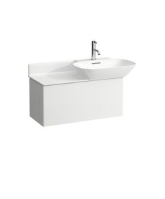 Купить Тумба под раковину Laufen Ino 770х348, 1 ящик, белый матовый 4.2540.1.030.170.1 (4.2540.1.030.170.1) по цене 144901.77 руб., в Санкт-Петебруге в интернет магазине 100-Систем, а также дургие товары LAUFEN из раздела Тумбы под раковину и Мебель для ванной комнаты