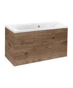 Купить База под раковину Mia 900 подвесная, 2 выкатных ящика soft close, V.Oak, , шт (vmc-2ma900vo) по цене 22420 руб., в Санкт-Петебруге в интернет магазине 100-Систем, а также дургие товары Vincea из раздела Тумбы под раковину и Мебель для ванной комнаты