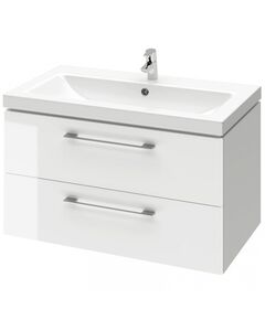 Купить (SB-SZ-LARA-CO80/Wh) Тумба п/рак. Подвесная: LARA для COMO 80, белая, Сорт1 (sb-sz-lara-co80/wh) по цене 17990 руб., в Санкт-Петебруге в интернет магазине 100-Систем, а также дургие товары CERSANIT из раздела Тумбы под раковину и Мебель для ванной комнаты