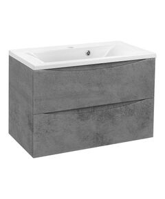 Купить База под раковину Mia 750 подвесная, 2 выкатных ящика soft close, Beton, , шт (vmc-2ma750bt) по цене 19095 руб., в Санкт-Петебруге в интернет магазине 100-Систем, а также дургие товары Vincea из раздела Тумбы под раковину и Мебель для ванной комнаты