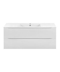 Купить База под керамическую раковину Mia 1200 подвесная, 2 выкатных ящика soft close, G.White, , шт (vmc-2mc120gw) по цене 24852 руб., в Санкт-Петебруге в интернет магазине 100-Систем, а также дургие товары Vincea из раздела Тумбы под раковину и Мебель для ванной комнаты