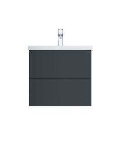 Купить M90FHX06022GM GEM, База под раковину, подвесная, 60 см, 2 ящика push-to-open, графит матовый (m90fhx06022gm) по цене 15790 руб., в Санкт-Петебруге в интернет магазине 100-Систем, а также дургие товары AM.PM из раздела Тумбы под раковину и Мебель для ванной комнаты