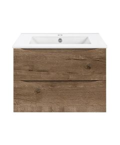 Купить База под керамическую раковину Mia 600 подвесная, 2 выкатных ящика soft close, V.Oak, , шт (vmc-2mc600vo) по цене 17052.5 руб., в Санкт-Петебруге в интернет магазине 100-Систем, а также дургие товары Vincea из раздела Тумбы под раковину и Мебель для ванной комнаты