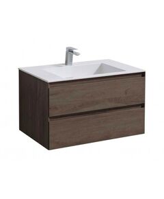Купить База под раковину Luka 800 подвесная, 2 выкатных ящика soft-close, R.Oak, , шт (vmc-2l800ro) по цене 18506 руб., в Санкт-Петебруге в интернет магазине 100-Систем, а также дургие товары Vincea из раздела Тумбы под раковину и Мебель для ванной комнаты