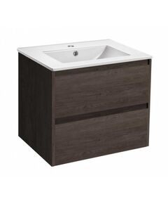 Купить База под раковину Gio 600 подвесная, 2 выкатных ящика soft-close, R.Oak, , шт (vmc-2g600ro) по цене 14468.5 руб., в Санкт-Петебруге в интернет магазине 100-Систем, а также дургие товары Vincea из раздела Тумбы под раковину и Мебель для ванной комнаты
