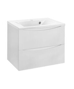 Купить База под раковину Mia 650 подвесная, 2 выкатных ящика soft close, G.White, , шт (vmc-2ma650gw) по цене 17727 руб., в Санкт-Петебруге в интернет магазине 100-Систем, а также дургие товары Vincea из раздела Тумбы под раковину и Мебель для ванной комнаты
