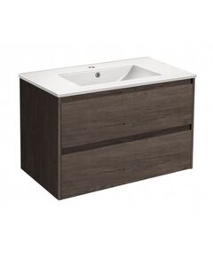 Купить База под раковину Gio 800 подвесная, 2 выкатных ящика soft-close, R.Oak, , шт (vmc-2g800ro) по цене 17489.5 руб., в Санкт-Петебруге в интернет магазине 100-Систем, а также дургие товары Vincea из раздела Тумбы под раковину и Мебель для ванной комнаты