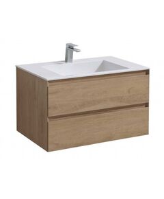 Купить База под раковину Luka 800 подвесная, 2 выкатных ящика soft-close, N.Oak, , шт (vmc-2l800no) по цене 18506 руб., в Санкт-Петебруге в интернет магазине 100-Систем, а также дургие товары Vincea из раздела Тумбы под раковину и Мебель для ванной комнаты