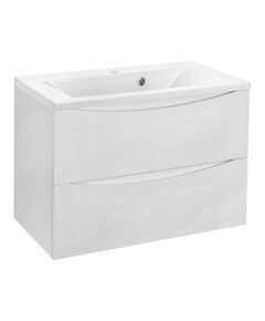 Купить База под раковину Mia 750 подвесная, 2 выкатных ящика soft close, G.White, , шт (vmc-2ma750gw) по цене 19095 руб., в Санкт-Петебруге в интернет магазине 100-Систем, а также дургие товары Vincea из раздела Тумбы под раковину и Мебель для ванной комнаты