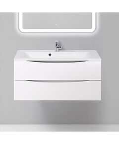 Купить Тумба для комплекта BelBagno MARINO-1000-2C-SO-BO-P bianco opaco (marino-1000-2c-so-bo-p) по цене 28100 руб., в Санкт-Петебруге в интернет магазине 100-Систем, а также дургие товары BelBagno из раздела Тумбы под раковину и Мебель для ванной комнаты